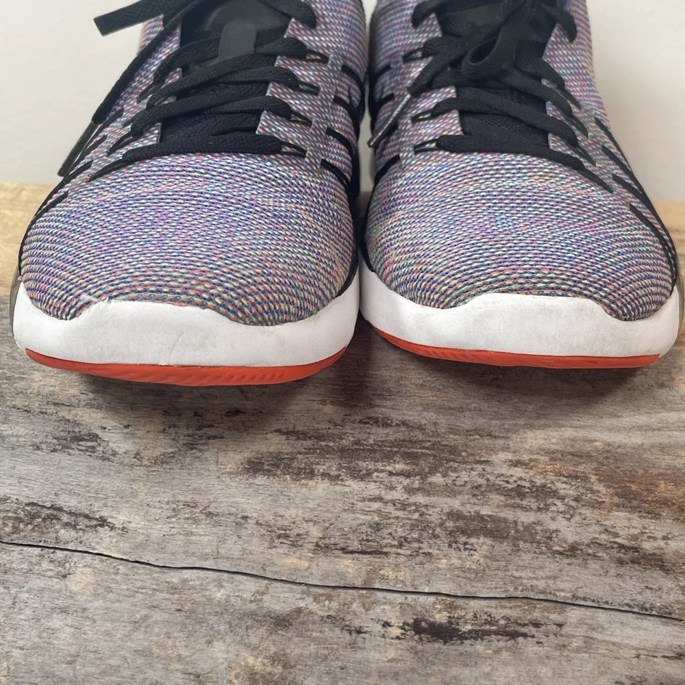 Nike Free TR 6 Running Shoes Womens 8 Black Purple Athletic 833424-006‎ Outdoor
